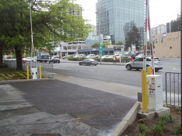 Business Entrance Barrier Arms
