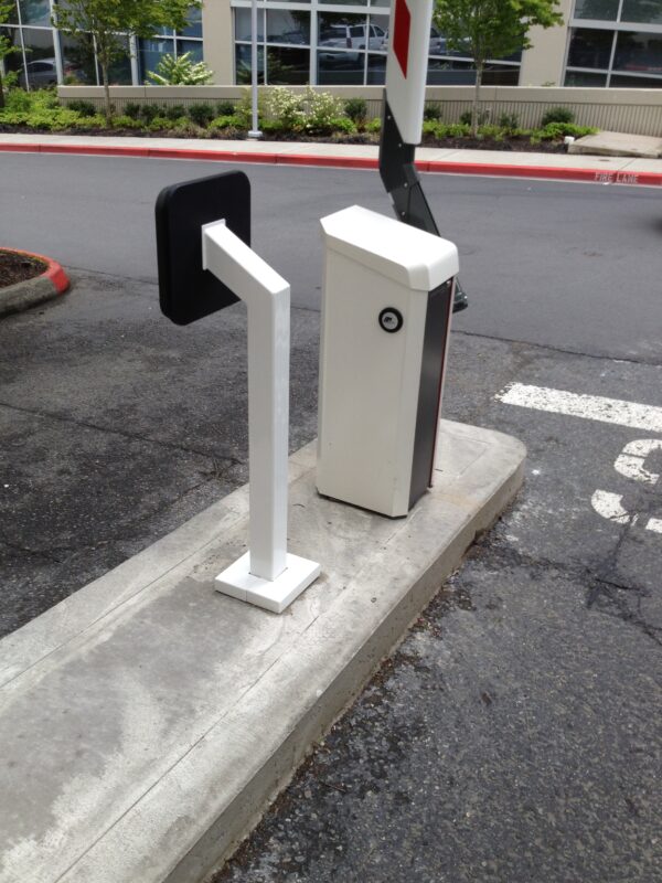 Employee Parking Barrier Gates