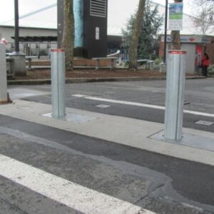 Parking Lot Entry Bollards