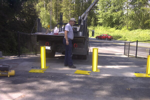 Sewer Lift Station Bollards