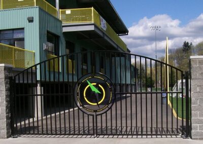 Starfire Sports Commercial Double-Swing Gate