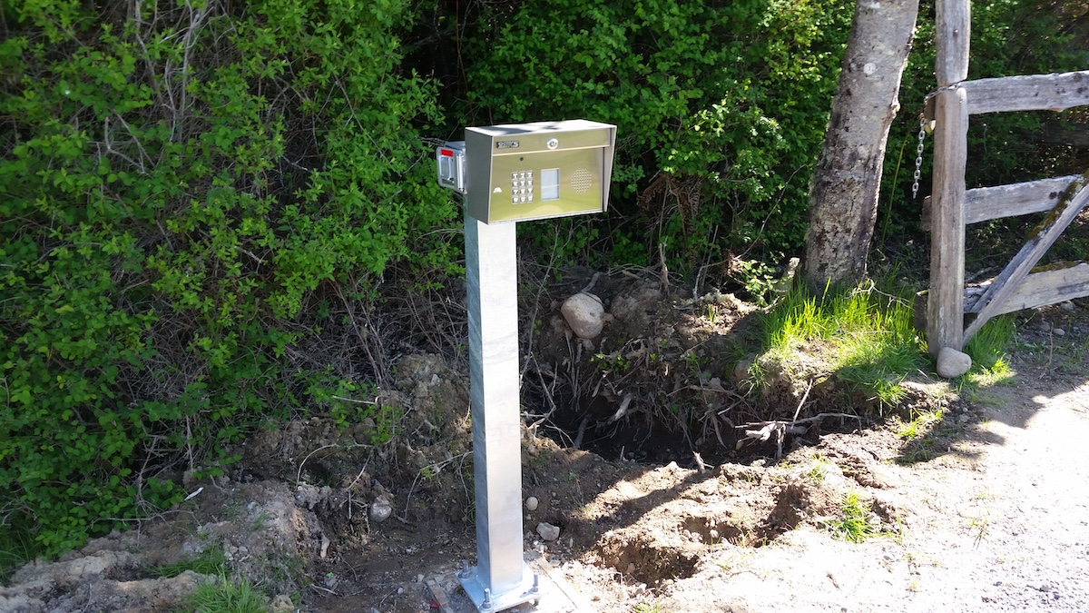 An Automatic Gate Keypad Provides Access To Frequent, Infrequent, And One-Time Visitors