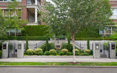 The Harvard Estate: Wrought Iron Fencing and Pedestrian Gates in Seattle, WA