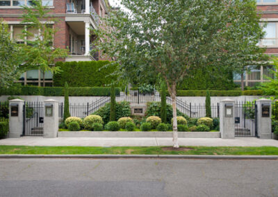 Harvard Estate Custom Iron Fencing & Pedestrian Gates